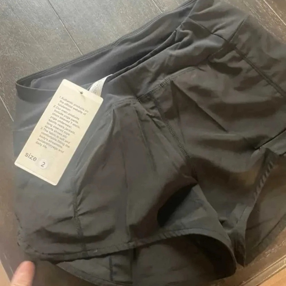Charcoal Athletic Shorts with Elastic Waistband and Performance Fabric